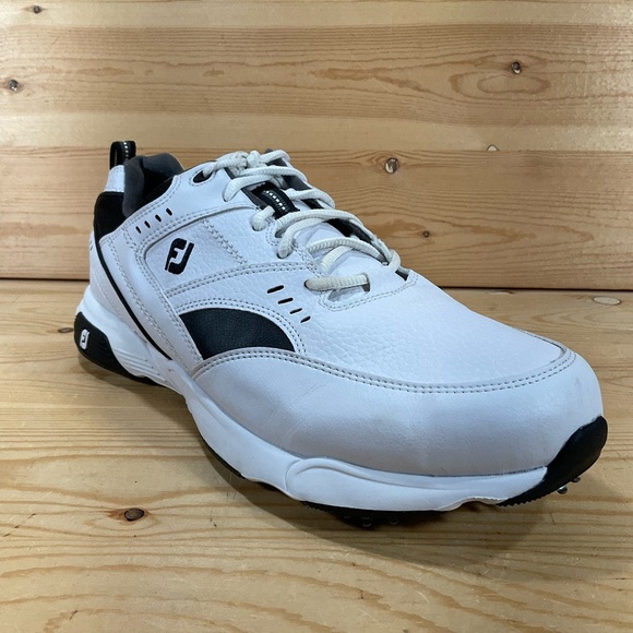 FootJoy Golf Specialty Golf Sneakers Shoes 56722Men’s 11.5 WIDE White Black